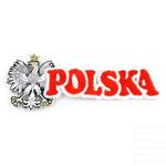 Naszywka haftowana napis Polska w sklepie internetowym SteelBlue