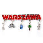 Magnes na lodówkę z zawieszkami Warszawa w sklepie internetowym SteelBlue