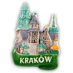 Ceramiczny magnes na lodówkę Kraków Bazylika w sklepie internetowym SteelBlue