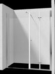 Drzwi + ścianka składane prysznicowe firmy Deante, kolor: chrom, nr katalogowy: KTSX047P KTS_037P KTS_011XZabudowa wnęki: drzwi składane 70 cm + ścianka 70 cm w sklepie internetowym Stylowalazienka.pl