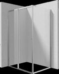 Drzwi + ścianka przesuwne prysznicowe firmy Deante, kolor: chrom, nr katalogowy: KTS_030P KTSP012P KTS_0P1XKabina narożna: drzwi przesuwne 120 cm + ścianka 100 cm w sklepie internetowym Stylowalazienka.pl