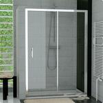 Drzwi prysznicowe rozsuwane dwuczęściowe Top-Line produkcji SanSwiss TOPS212000107 w sklepie internetowym Stylowalazienka.pl