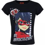 T-shirt Miraculum Biedronka Czarny Kot czarny w sklepie internetowym Ubraniak.pl