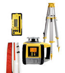 Niwelator laserowy GeoMax Zone 60HG z odbiornikiem GeoMax ZRD105 Digital oraz łatą laserową i statywem aluminiowym w sklepie internetowym sklepgeodety.pl