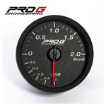 Wskaźnik ciśnienia doładowania Pro G Race Series RC 2 BAR 60mm (biały) PRG-14016-G2 w sklepie internetowym Rpmotorsport.pl