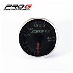 Wskaźnik ciśnienia doładowania Pro G Race Series RS 3 BAR 52mm (biały) PRG-25015-G2 w sklepie internetowym Rpmotorsport.pl