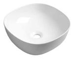 Umywalka ceramiczna nablatowa 41 x 41 cm biały MORO AR420 Sapho w sklepie internetowym Kąpielowy.pl