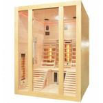 2 osobowa sauna na podczerwień OSLO 150x150x200 cm J40150 Sanotechnik w sklepie internetowym Kąpielowy.pl