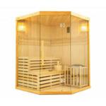 3 osobowa sauna fińska sucha TALLINN 150x150x200 cm J60150 Sanotechnik w sklepie internetowym Kąpielowy.pl