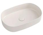 Umywalka nablatowa ceramiczna 55 x 36 cm Ivory INFINITY OVAL 10NF65055-2K Isvea w sklepie internetowym Kąpielowy.pl