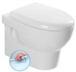 Miska WC podwieszana biały RIMLESS 35 x 50 cm ABSOLUTE 10AB02002 Isvea w sklepie internetowym Kąpielowy.pl