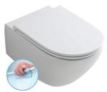 Miska WC podwieszana biały RIMLESS 36,5 x 55 cm AQUATECH 371401 Kerasan w sklepie internetowym Kąpielowy.pl