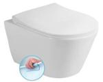 Miska WC podwieszana biały RIMLESS 35,5 x 53 cm AVVA 100314 Sapho w sklepie internetowym Kąpielowy.pl