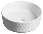 Umywalka nablatowa ceramiczna fi 36 cm ROMBO biała 10NF67036 ISVEA w sklepie internetowym Kąpielowy.pl