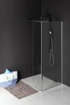 Kabina prysznicowa Walk-in 100 x 100 x 200 cm prawa szkło czyste MODULAR SHOWER MS2A100MS2B100R Polysan w sklepie internetowym Kąpielowy.pl