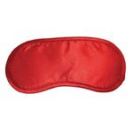 Maska na oczy - S&M - Satin Blindfold czerwona w sklepie internetowym PokojRozkoszy.pl 