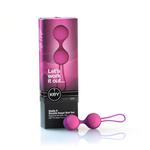 Zestaw kulek Kegla - Key by Jopen Stella II Kegel Ball Set  podwójne, różowe w sklepie internetowym PokojRozkoszy.pl 