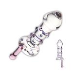 Dildo szklane - Glas Candy Land Juicer Glass Dildo w sklepie internetowym PokojRozkoszy.pl 