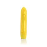 Mini wibrator - Maia Toys LED Mini Bullet żółty w sklepie internetowym PokojRozkoszy.pl 