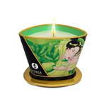 Świeca do masażu - Shunga Candle 170 ml Zielona herbata w sklepie internetowym PokojRozkoszy.pl 