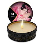 Świeca do masażu - Shunga Massage Candle płatki róż w sklepie internetowym PokojRozkoszy.pl 