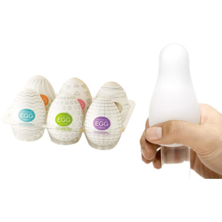 Мастурбатор Tenga Egg Spider EGG-003/E21517 - Tenga - Не анатомические мастурбаторы - Купить