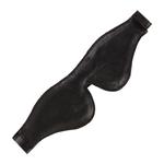 Sportsheets Leather Blindfold Black - Skórzana maska na oczy w sklepie internetowym PokojRozkoszy.pl 