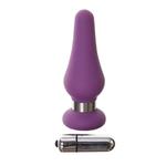 Plaisirs Secrets Butt Plug Medium Purple – Plug analny średni z wibracjami w sklepie internetowym PokojRozkoszy.pl 