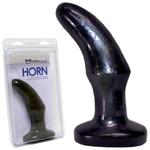 Manbound Horn Rubber Butt Plug – Gruby plug analny gumowy w sklepie internetowym PokojRozkoszy.pl 