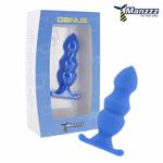 ManzzzToys Danus Blue – Plug analny  niebieski w sklepie internetowym PokojRozkoszy.pl 