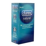 Prezerwatywy Durex Natural - Naturalne prezerwatywy Durex - 12szt. w sklepie internetowym PokojRozkoszy.pl 