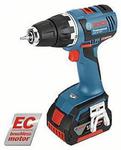 GSR 18 V-EC wiertarko-wkrętarka 2x4.0Ah Bosch w sklepie internetowym ProfiMarket.pl