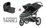 THULE Urban Glide 2 Dark Shadow wózek do biegania + gondola w sklepie internetowym Scandinavianbaby.pl