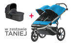 THULE Urban Glide 2 Blue wózek do biegania + gondola w sklepie internetowym Scandinavianbaby.pl