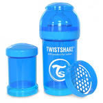 Twistshake - Antykolkowa butelka do karmienia, niebieska 180ml w sklepie internetowym Scandinavianbaby.pl