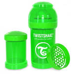 Twistshake - Antykolkowa butelka do karmienia, zielona 180ml w sklepie internetowym Scandinavianbaby.pl