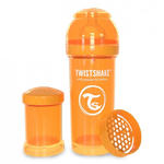 Twistshake - Antykolkowa butelka do karmienia, pomarańczowa 260ml w sklepie internetowym Scandinavianbaby.pl