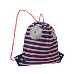 Lassig - Plecak Worek Little Monster koral w sklepie internetowym Scandinavianbaby.pl