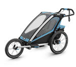 Wózek do biegania - THULE Chariot Sport 1 - niebieski/czarny w sklepie internetowym Scandinavianbaby.pl