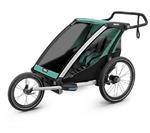Wózek do biegania, podwójny - THULE Chariot Lite 2 - morski/czarny w sklepie internetowym Scandinavianbaby.pl