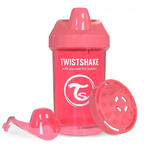 Twistshake - Kubek niekapek z mikserem do owoców, brzoskwiniowy 300ml w sklepie internetowym Scandinavianbaby.pl