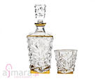 Zestaw do whisky Glacier Gold Rim w sklepie internetowym Ajmara.pl