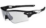 Oakley Okulary RADARLOCK PATH PHOTOCHROMIC Polished Black&Silver/Clear Black Iridium Photochromic OO9181-36 - OO9181-36 w sklepie internetowym O-Shop.com