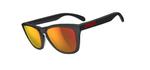 Oakley Okulary Frogskins LX Matte Black/Ruby Iridium OO2043-02 - OO2043-02 w sklepie internetowym O-Shop.com