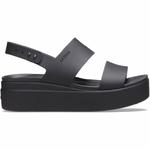 Sandały damskie Crocs Brooklyn Low Wedge czarne 206453 060 w sklepie internetowym Maronix.pl