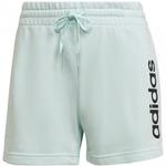 Spodenki damskie adidas Essentials Slim Logo Shorts turkusowe HE9363 w sklepie internetowym Maronix.pl