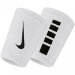 Frotki na nadgarstek Nike Elite Doublewide Wristbans 2 szt. biało-czarne N1006700101OS w sklepie internetowym Maronix.pl