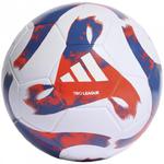 Piłka nożna adidas Tiro League TSBE biało-niebiesko-czerwona HT2422 w sklepie internetowym Maronix.pl