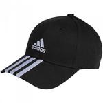 Czapka z daszkiem adidas Baseball 3-Stripes Cotton Twill Baseball czarna IB3242 w sklepie internetowym Maronix.pl