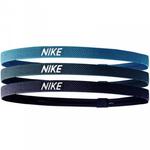 Opaski na włosy Nike Headbands 3 szt. turkusowa, niebieska, granatowa N1004529430OS w sklepie internetowym Maronix.pl